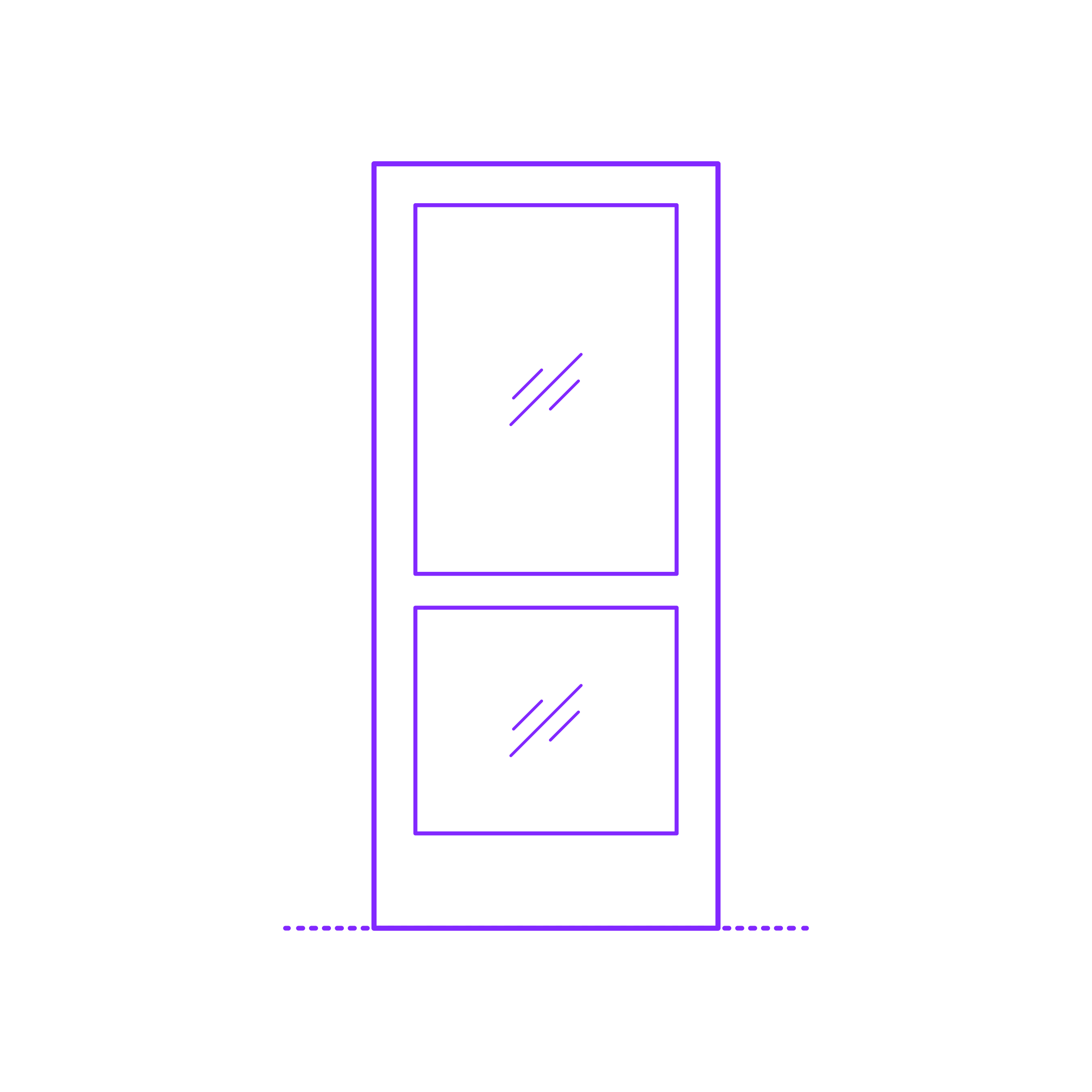 Buildings Interior Doors Lite Interior Door Mix 2 Panels Outline Svg Vector Free Vectors